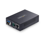 Conversor de medios de fibra startech lc monomodo para redes hasta 40km