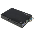 Conversor de medios gigabit a fibra startech lc multimodo para redes 550m