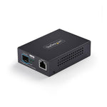 Conversor de medios de fibra startech monomodo - multimodo para redes