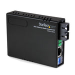 Conversor de medios ethernet a fibra startech sc multimodo para redes 2km