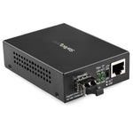 Conversor de medios gigabit ethernet a fibra startech lc multimodo para redes