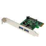 Tarjeta startech 2x USB 3.0 pci express 2.0