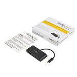 Hub startech USB tipo c 5 en 1