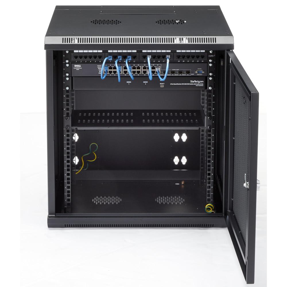 Armario rack pared startech 12u 19 pulgadas