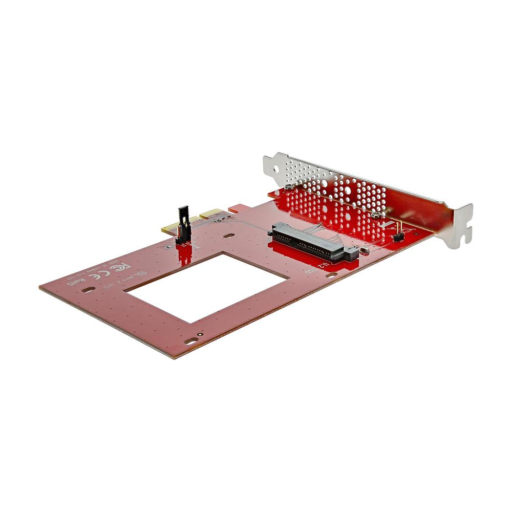 Tarjeta adaptadora u.2 a pci express startech para SSD 2.5 pulgadas