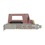 Tarjeta adaptadora u.2 a pci express startech para SSD 2.5 pulgadas