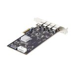 Tarjeta startech 4x USB 3.2 pci express 2.0