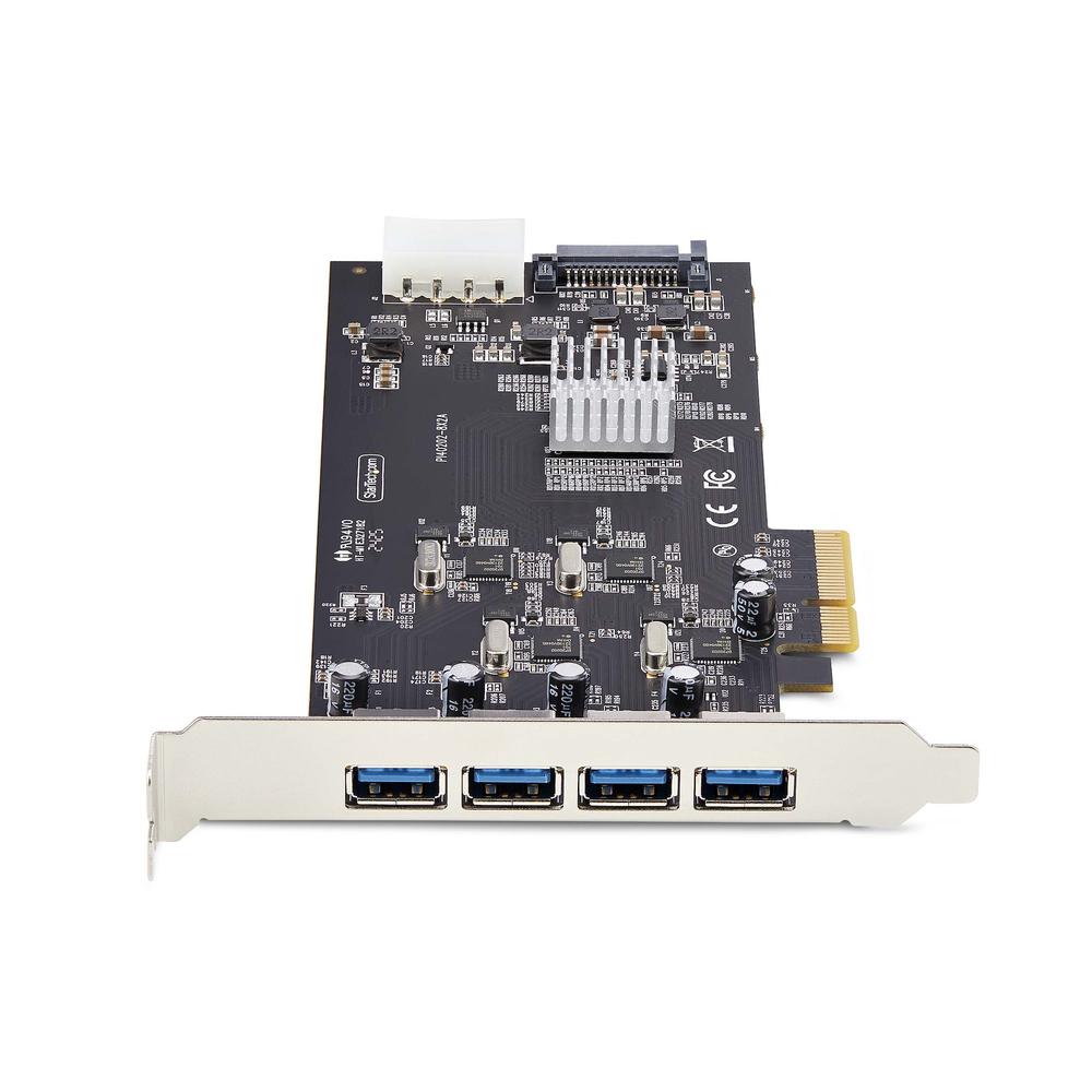 Tarjeta startech 4x USB 3.2 pci express 2.0