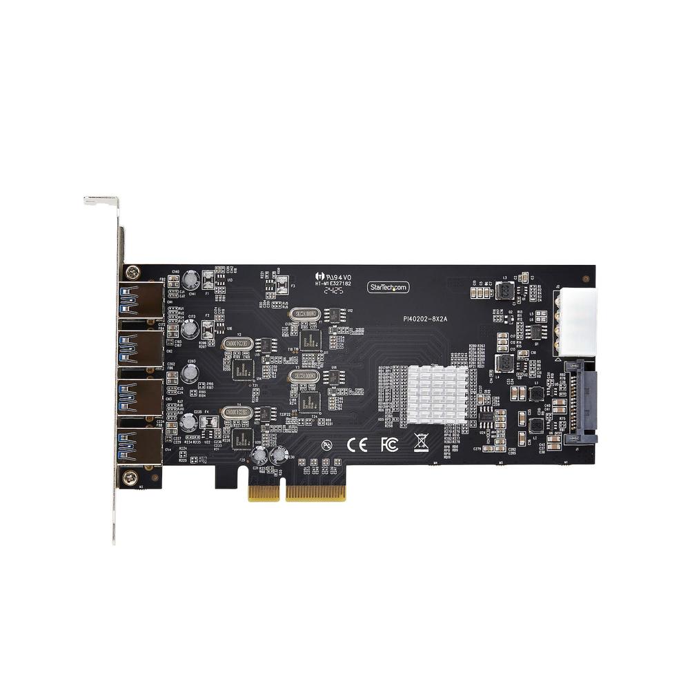 Tarjeta startech 4x USB 3.2 pci express 2.0
