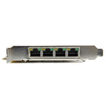 Tarjeta de red startech 4x RJ45 pci express
