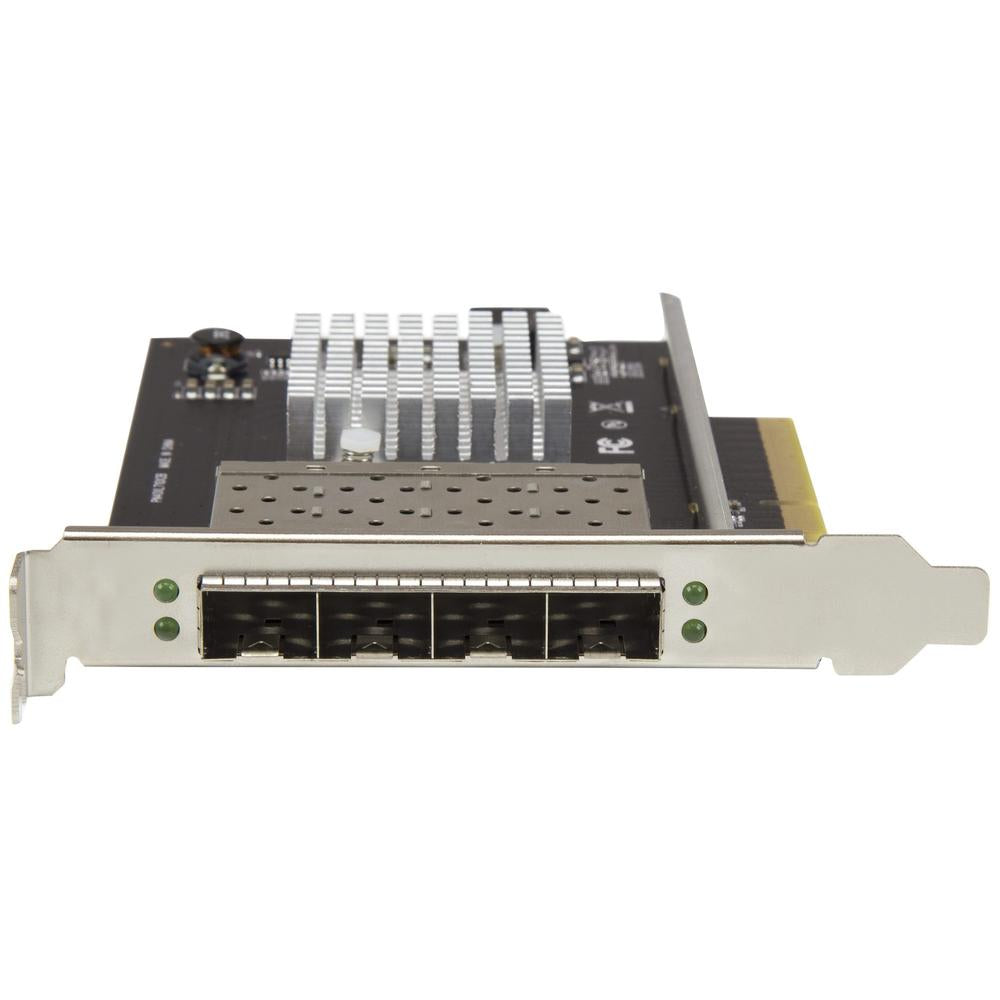 Tarjeta de red startech 4x sfp+ pci express