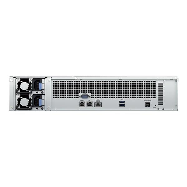 Servidor nas Synology rs2423rp+ii 8GB 12 bahias 2u rack gigabit ethernet