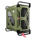 Caja ordenador gaming Corsair warthog ATX cristal templado verde