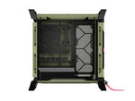 Caja ordenador gaming Corsair warthog ATX cristal templado verde