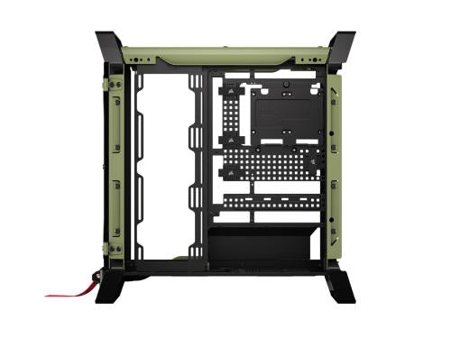 Caja ordenador gaming Corsair warthog ATX cristal templado verde