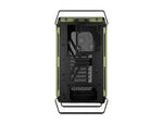 Caja ordenador gaming Corsair warthog ATX cristal templado verde
