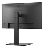 Monitor Profesional LG 24BA850-B 23.8"/ Full HD/ Webcam/ Multimedia/ Negro