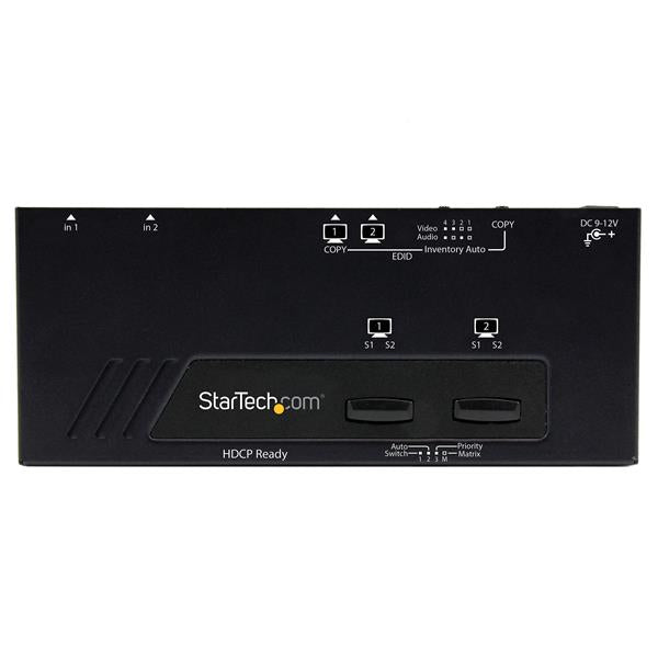 Switch hdmi startech vs222hdq 4 puertos
