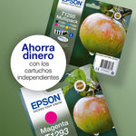 Multipack tinta Epson c13t12954012 negro · cian · magenta · amarillo manzana