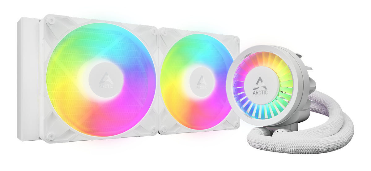 Sistema de Refrigeración Líquida Arctic Liquid Freezer III Pro 280 A-RGB/ Blanco