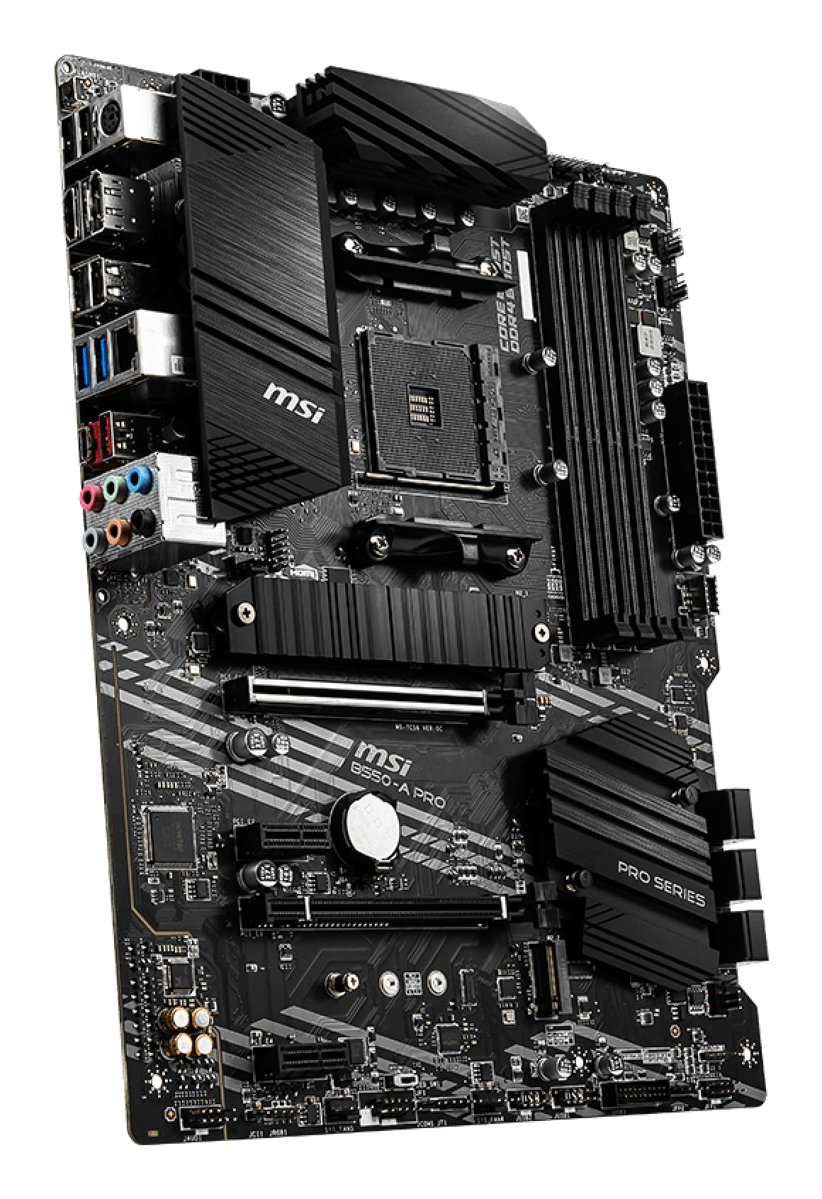 Placa base Msi AMD b550 - a pro am4 - ATX - DDR4 x4 · max 128GB - 3200 mhz - HDMI - display port