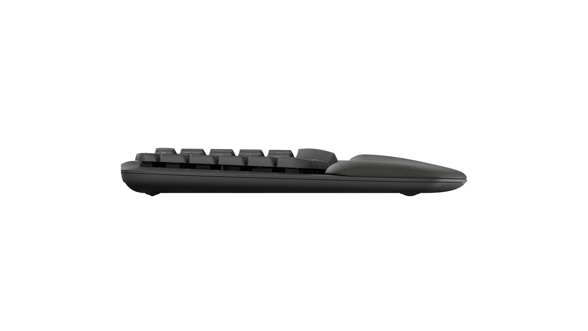 Teclado logitech wave keys bluetooth negro