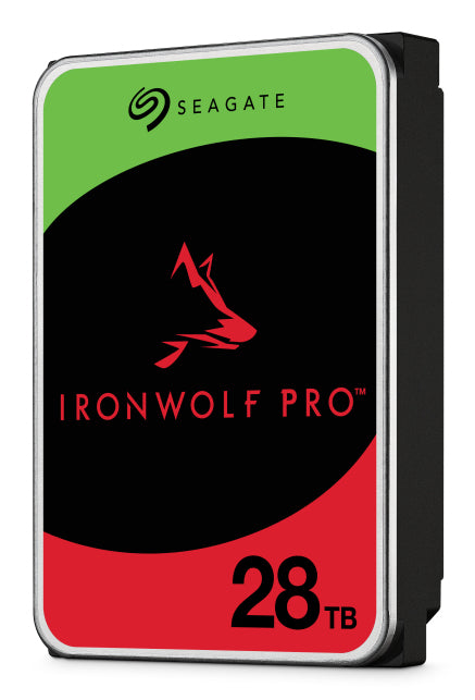 Disco duro interno HDD Seagate ironwolf pro nas st28000nt000 28TB 3.5 pulgadas 7200rpm · 512MB · SATA 6GB - s