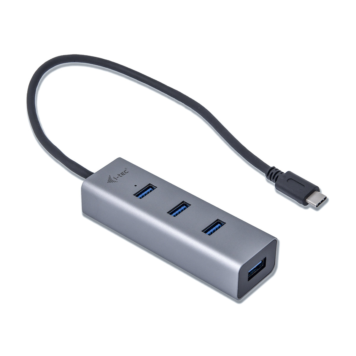 Hub i - tec USB - c con 4 puertos USB 3.0 con cable integrado 20cm