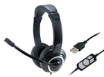 Auricular Conceptronic polona01b - USB - microfono - control volumen