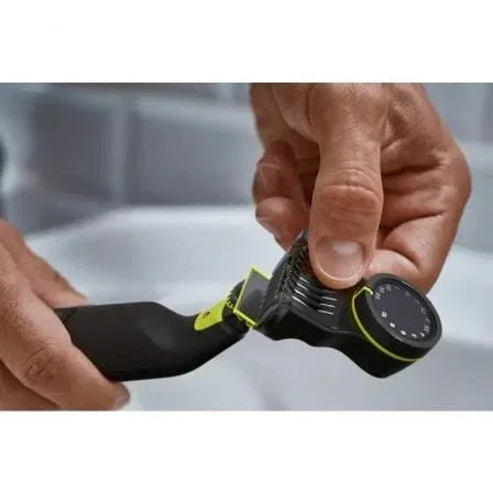 Cortabarbas + Recortadora Philips Oneblade Pro 360 QP6552/15/ con Batería/ 5 Accesorios - PixelPlaza