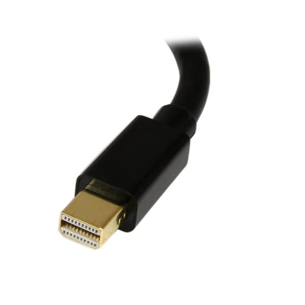 Adaptador mini displayport a displayport startech.com 0.15m · macho - hembra · negro