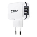 Cargador de Pared TooQ TQWC-1S02WT/ 2xUSB/ 17W - PixelPlaza