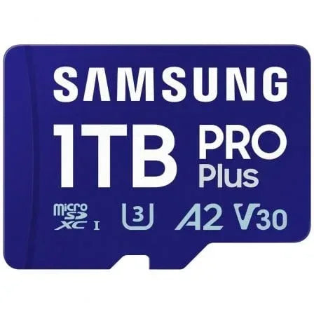 Tarjeta de Memoria Samsung PRO Plus 2024 1TB microSD XC/ Clase 10/ 180MBs - PixelPlaza
