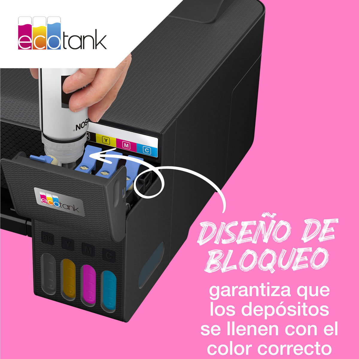 Cartucho ecotank Epson 104 amarillo ink