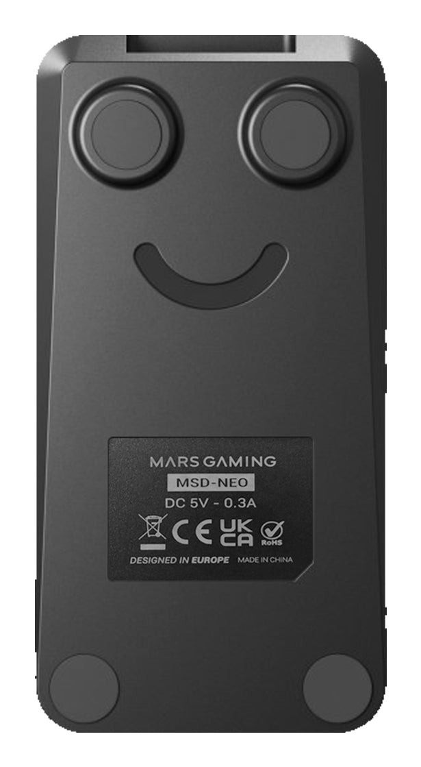 Control deck mars gaming msdneo negro