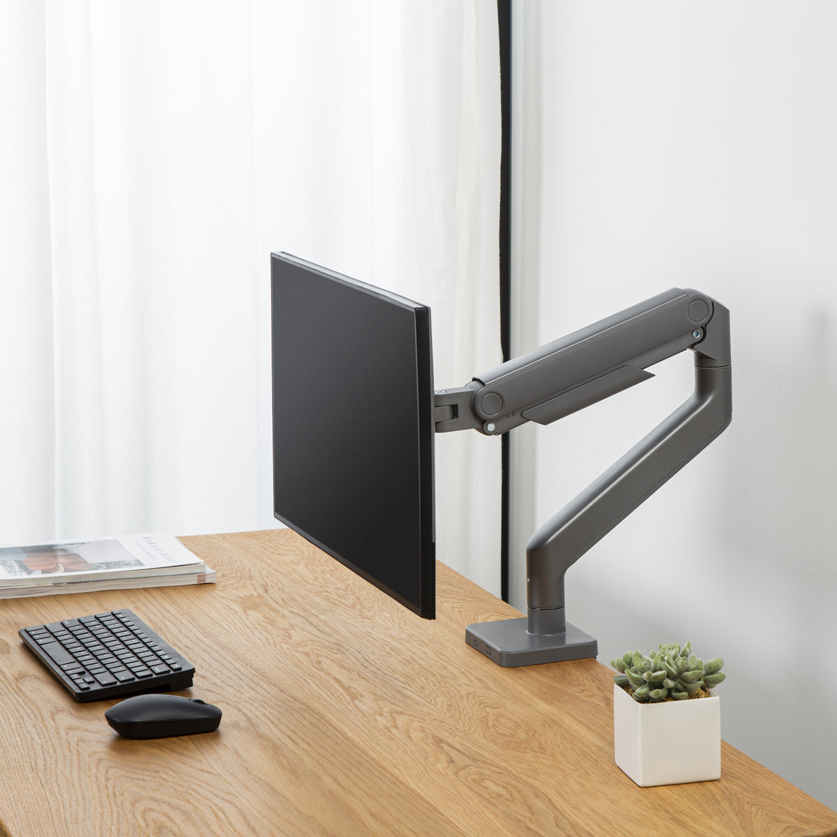 Soporte mesa Ewent vesa hasta 49 pulgadas 100x100mm max 20kg