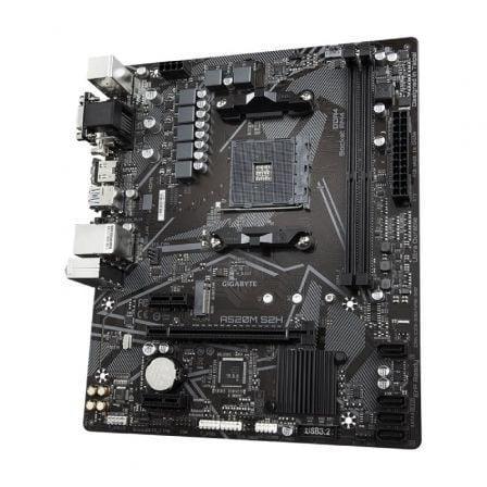 Placa Base Gigabyte A520M S2H Socket AM4/ Micro ATX - PixelPlaza