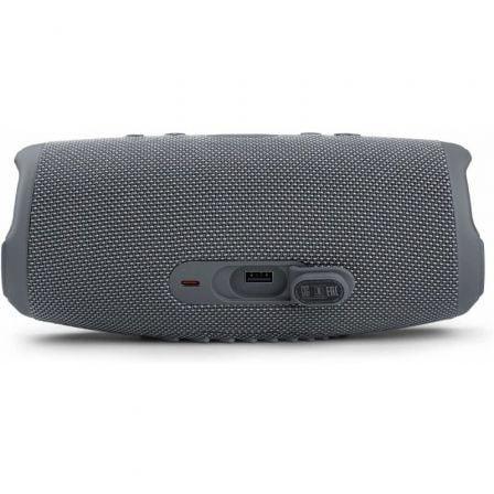 Altavoz con Bluetooth JBL Charge 5/ 40W/ 1.0/ Gris - PixelPlaza