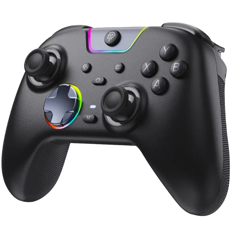 EasySMX X05 Pro PC Negro multiplataforma con triple conexión 2,4 GHz/Bluetooth/USB-C efecto Hall vibración Gamepad