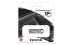 Datatraveler kyson unidad flash USB 512GB USB tipo a 3.2 gen 1 (3.1 gen 1) plata