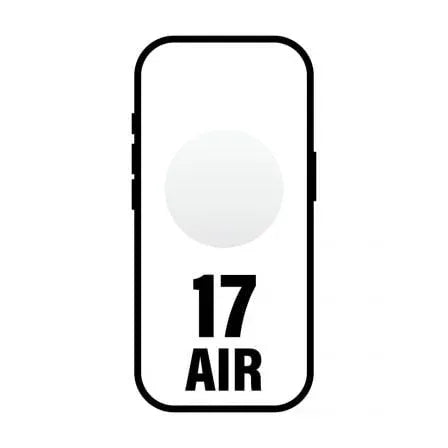 Smartphone Apple iPhone 17 Air/ 256GB/ 6.5"/ Blanco Nube - PixelPlaza