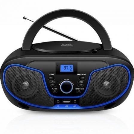 Radio CD Daewoo DW3012/ 4W/ Negro y Azul - PixelPlaza