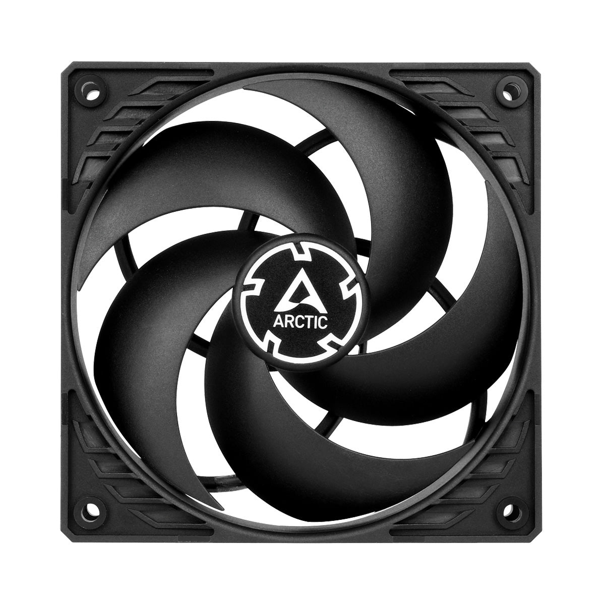 Ventilador Arctic P12 Silent/ 12cm/ Negro