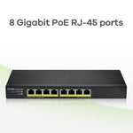 Switch 8 puertos zyxel gs1915 - 8ep gigabit