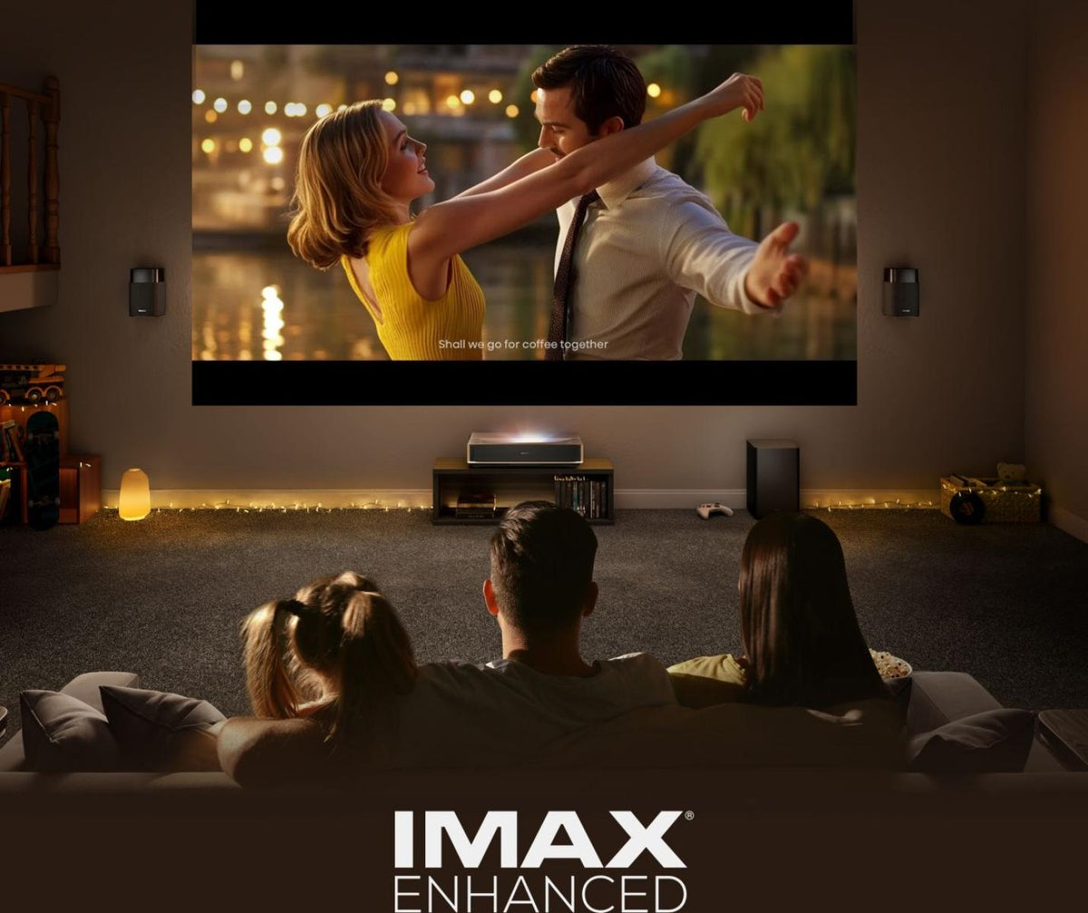 Proyector Hisense PT1 TriChroma 4K Smart Láser UHD Tiro Ultracorto