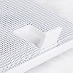 Base de refrigeración mars gaming mnbc2 para portátil 17.3 pulgadas 5 ventiladores blanca
