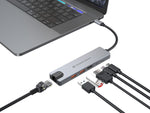 Docking station Conceptronic donn29g USB tipo c 6 en 1