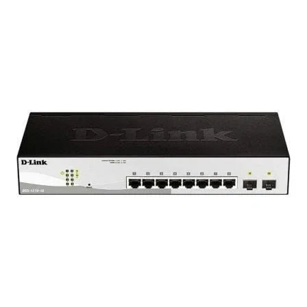 Switch D-Link DGS-1210-10 10 Puertos/ RJ-45 Gigabit 10/100/1000 SFP - PixelPlaza