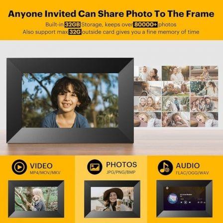 Marco Digital Kodak RCF-702W/ Pantalla 7"/ Negro - PixelPlaza