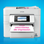 Multifunción inyección Epson workforce pro wf - c4810dtwf color WiFi duplex fax